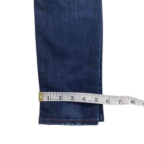 J. Brand Tyro Low-Rise Skinny Women Medium Wash Denim Blue Jeans 25 x28 Stretch - Picture 12 of 13